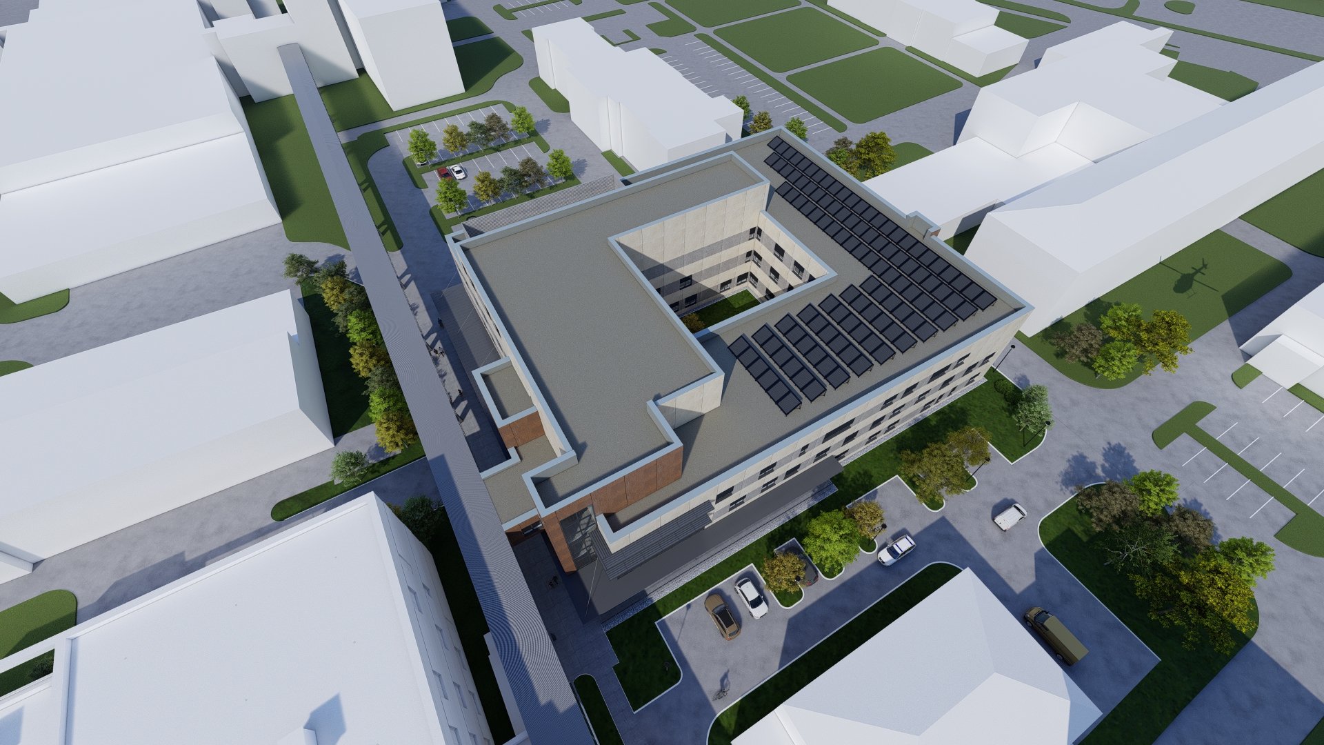 Ilyen lesz a Szent György Kórház új épülete